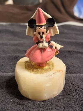 Princess Minnie Mouse Brave Little Tailor Signed By Ron Lee Pewter LE 494/1750